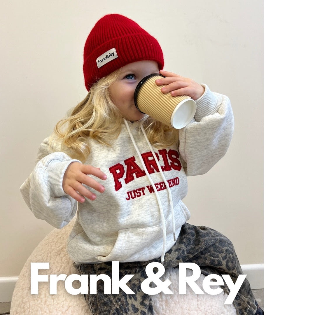 Lux knit beanie - RED