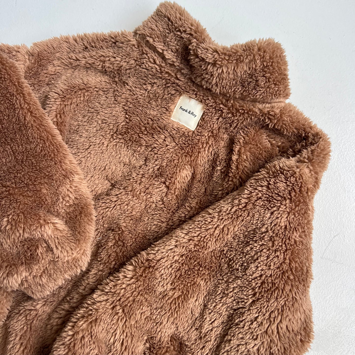Teddy Fleece Jacket - Brown