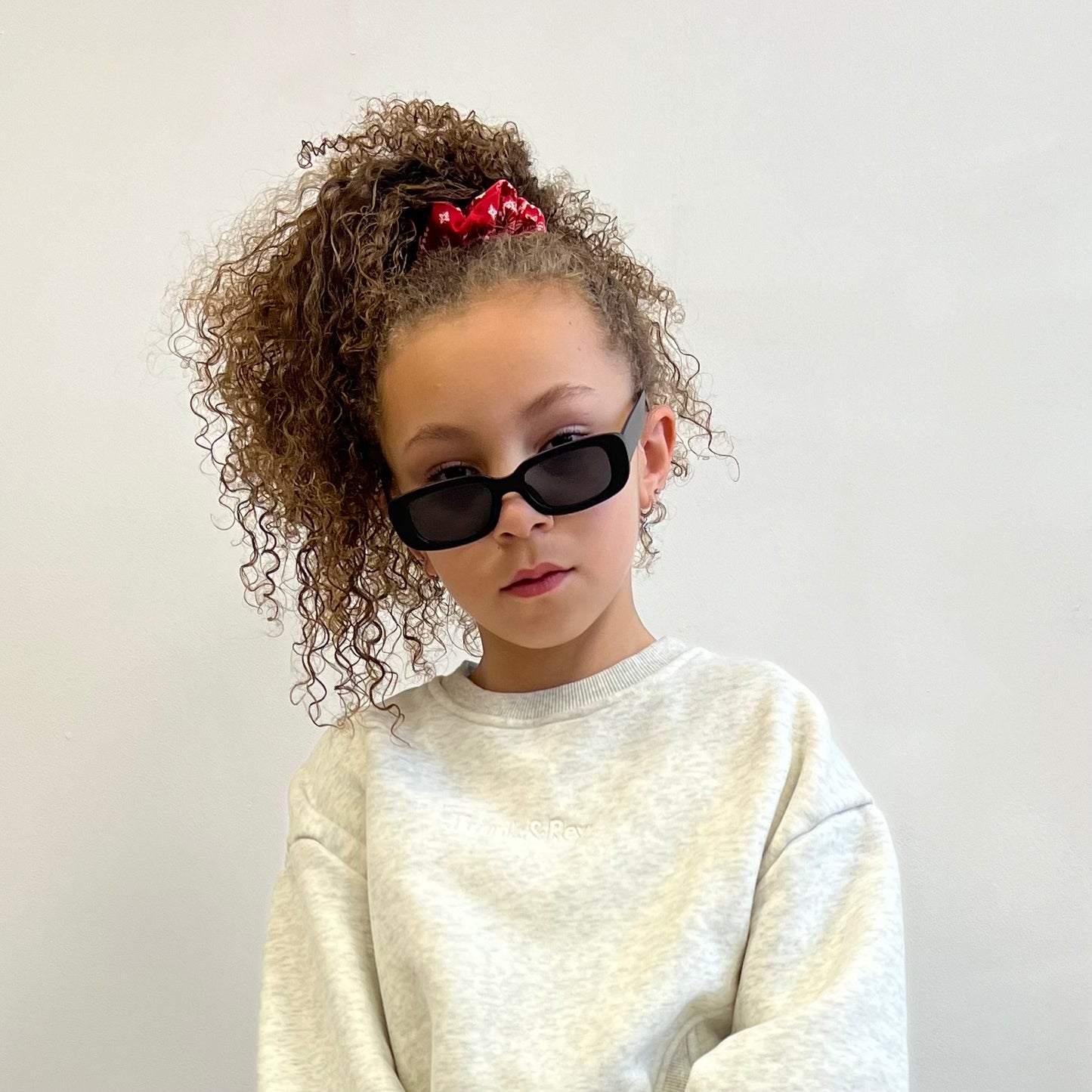 Black Rectangle Sunglasses