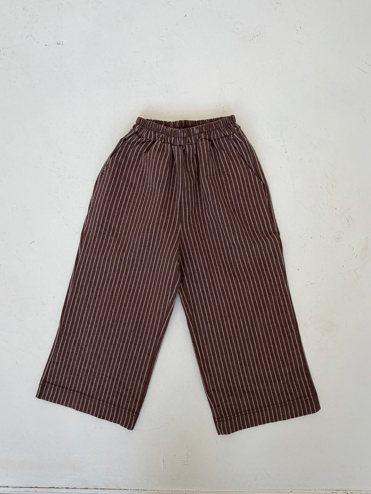 Chocolate Stripe Play Trousers