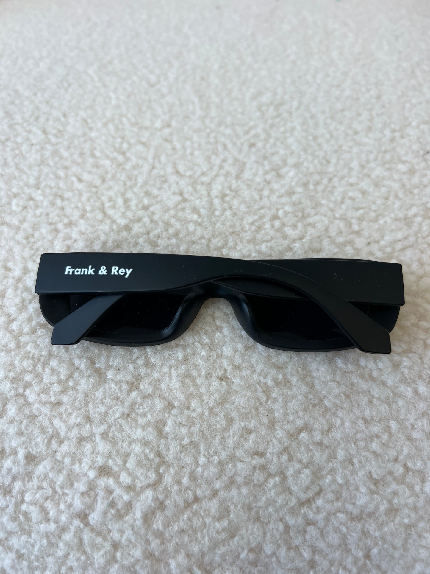 Black Rectangle Sunglasses