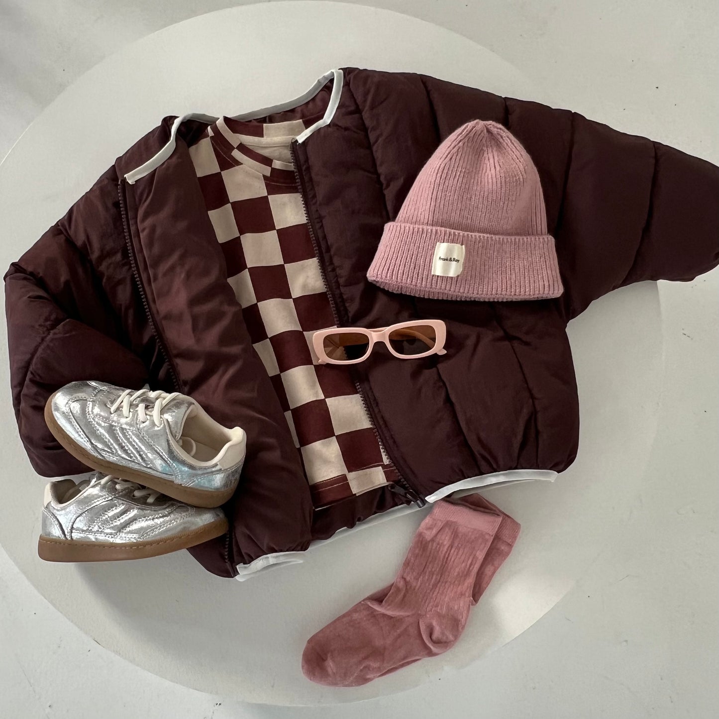 Iconic Bomber - Burgundy