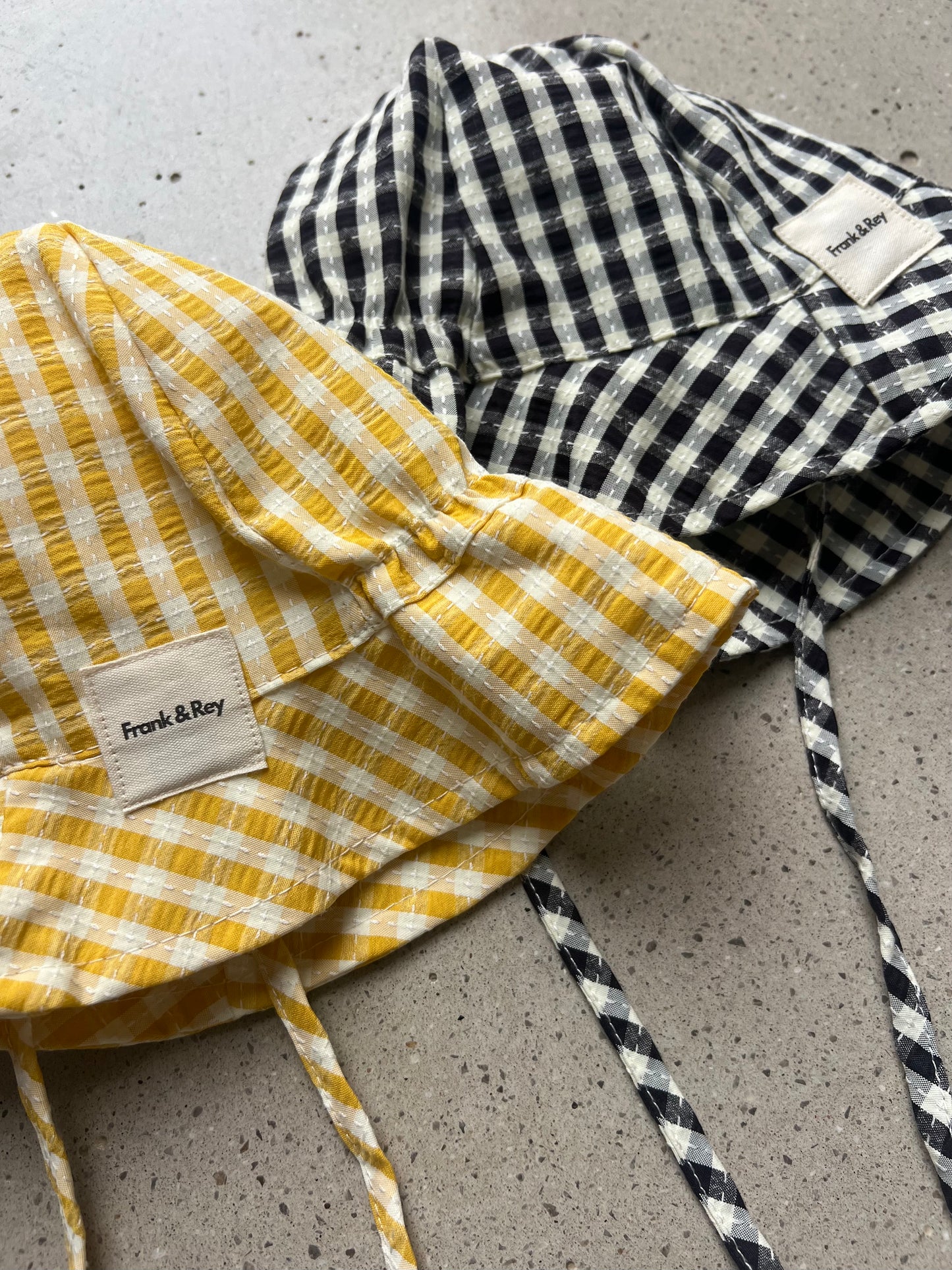 Gingham Baby Bucket Hat
