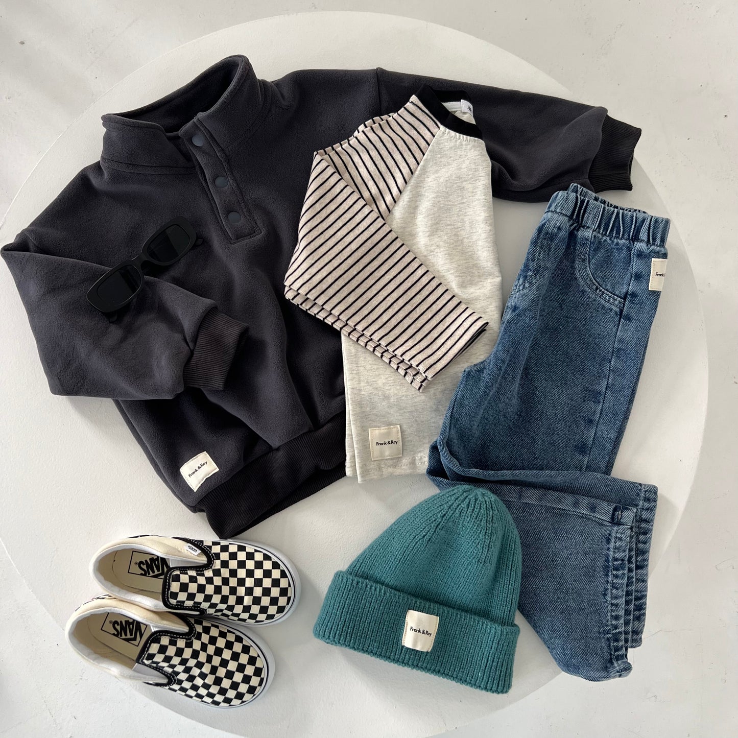 Lux knit beanie - TEAL