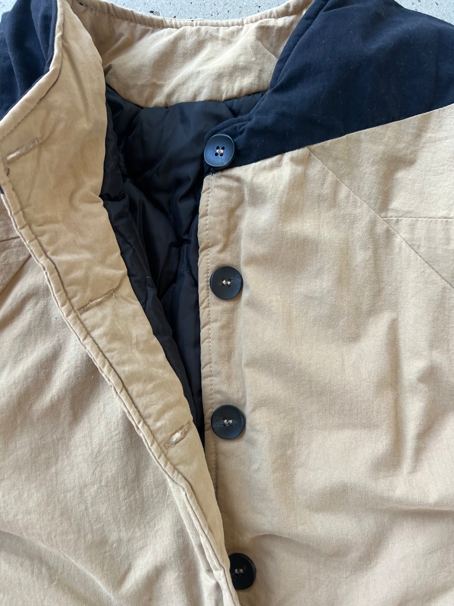 Black & Tan Bomber Jacket