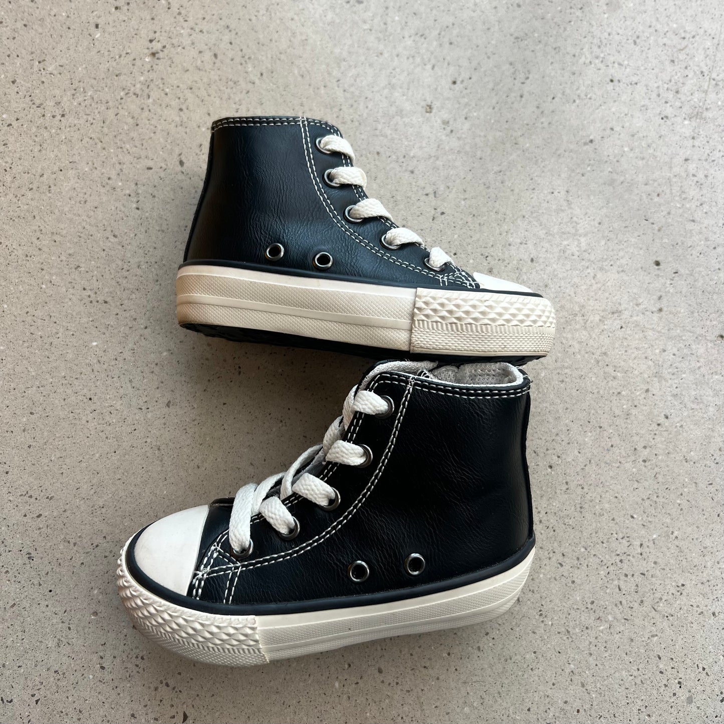 Leather High Tops