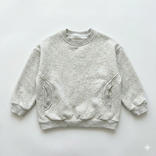 F&R Marl Grey Sweatshirt