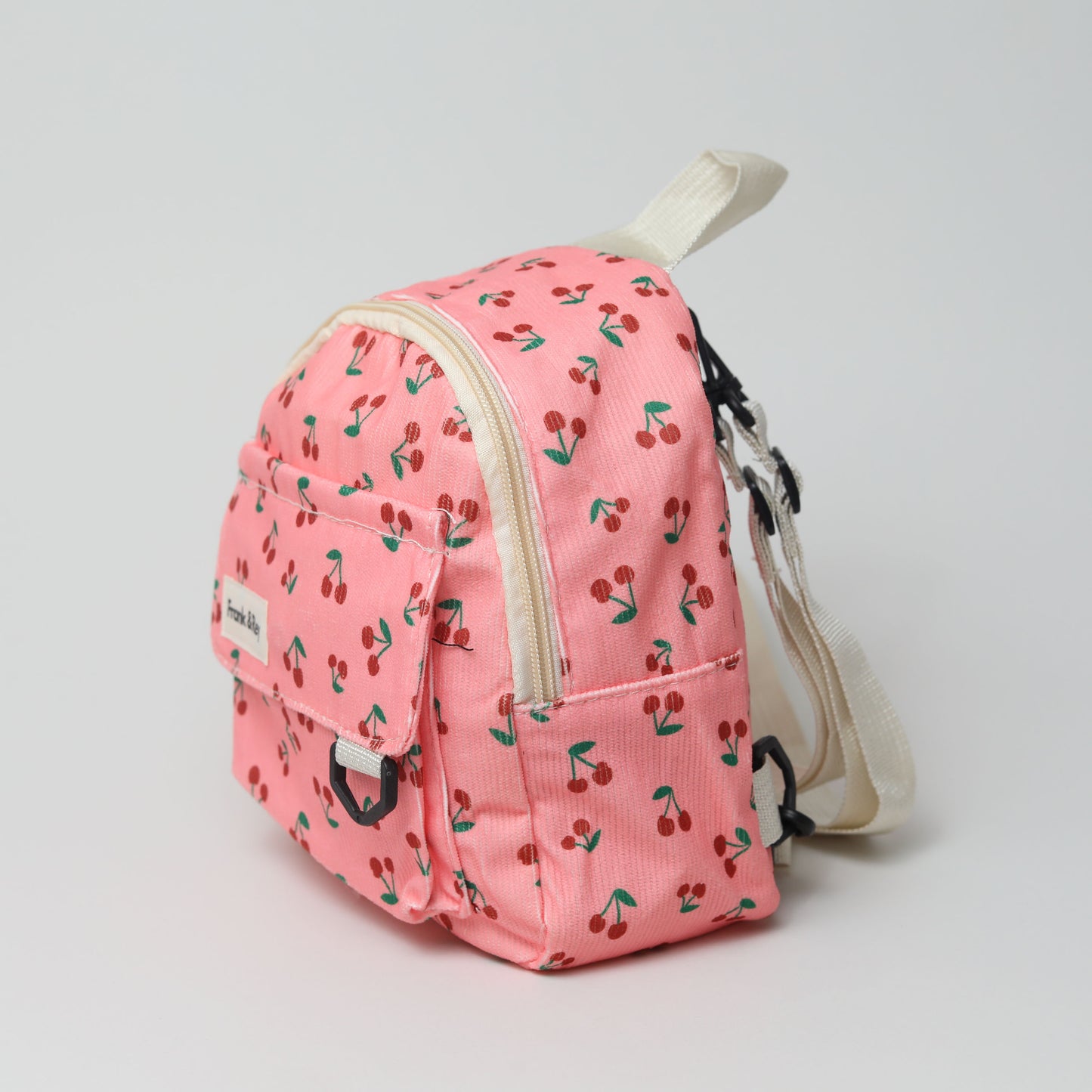 Cherry Print Mini Backpack