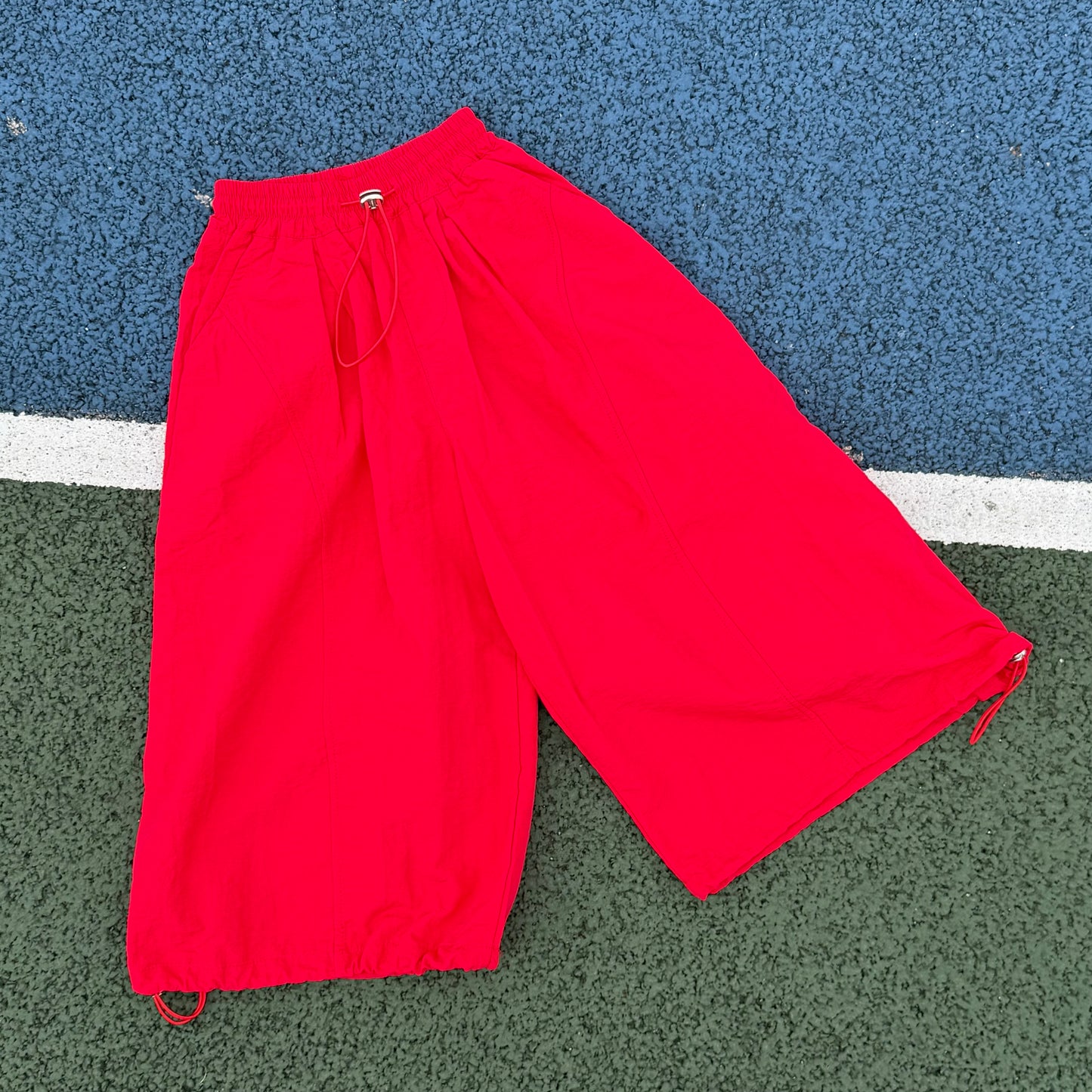 Parachute Trousers Red