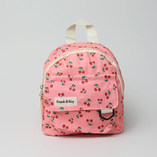 Cherry Print Mini Backpack