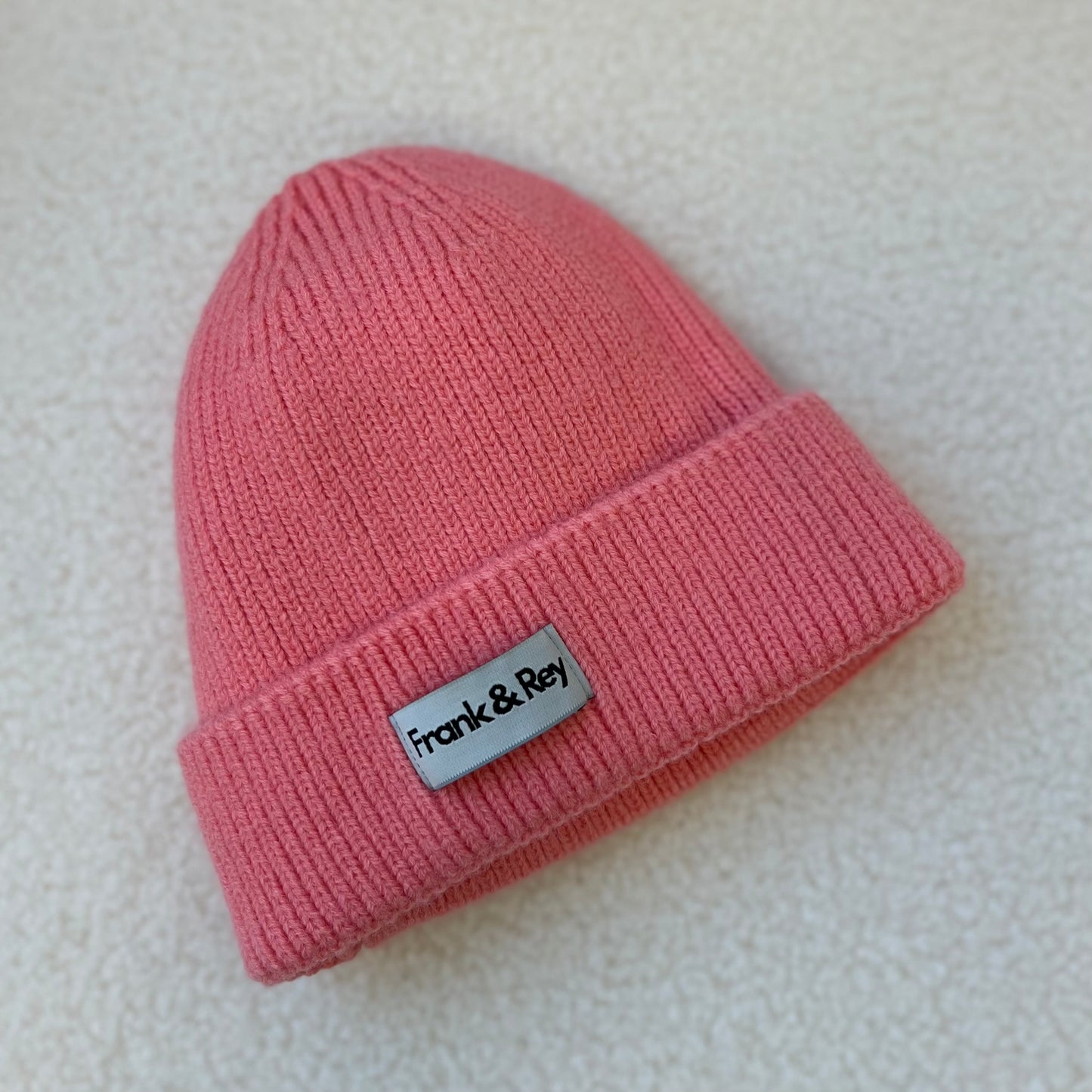 Lux knit beanie PINK