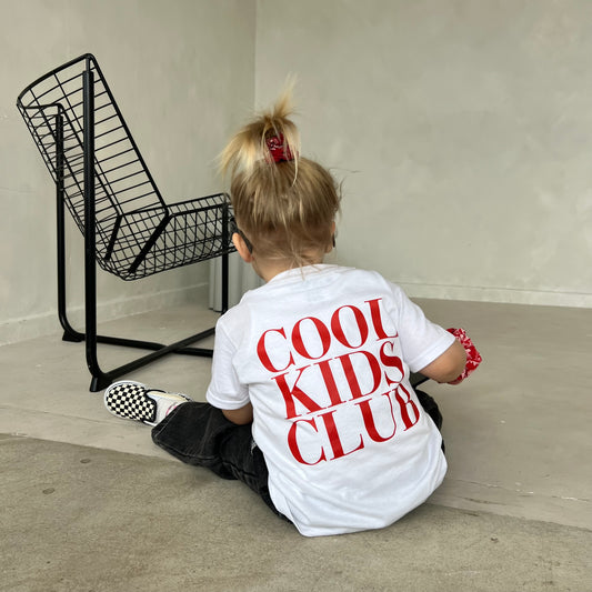 Cool Kids Club T-shirt White