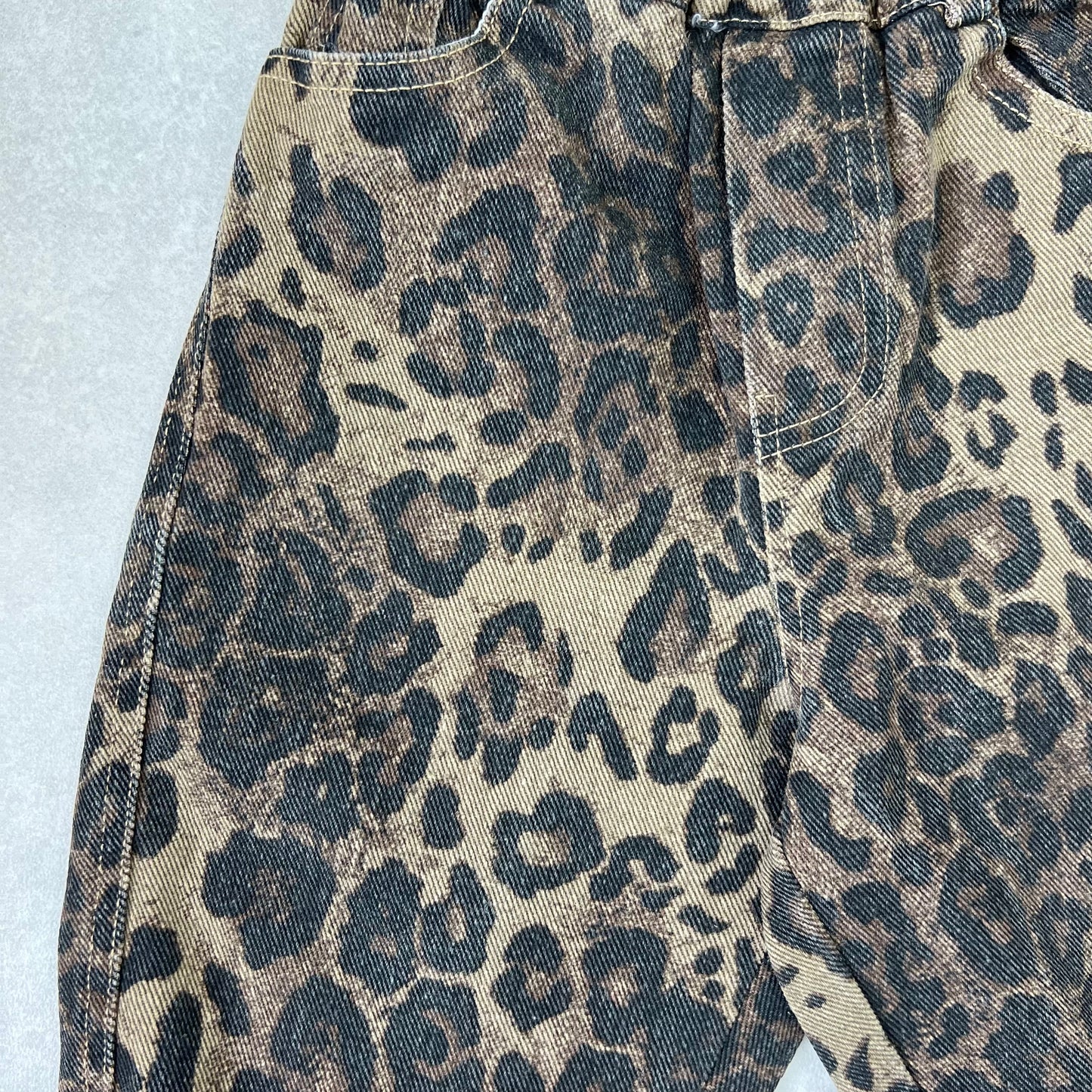 Leopard Print Jeans