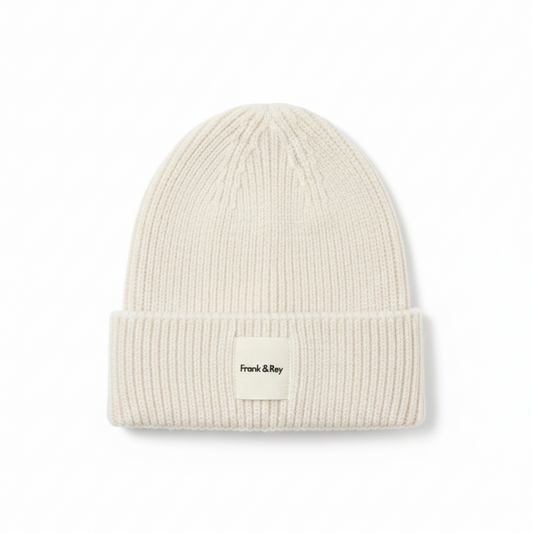 Lux knit beanie - Vanilla Cream