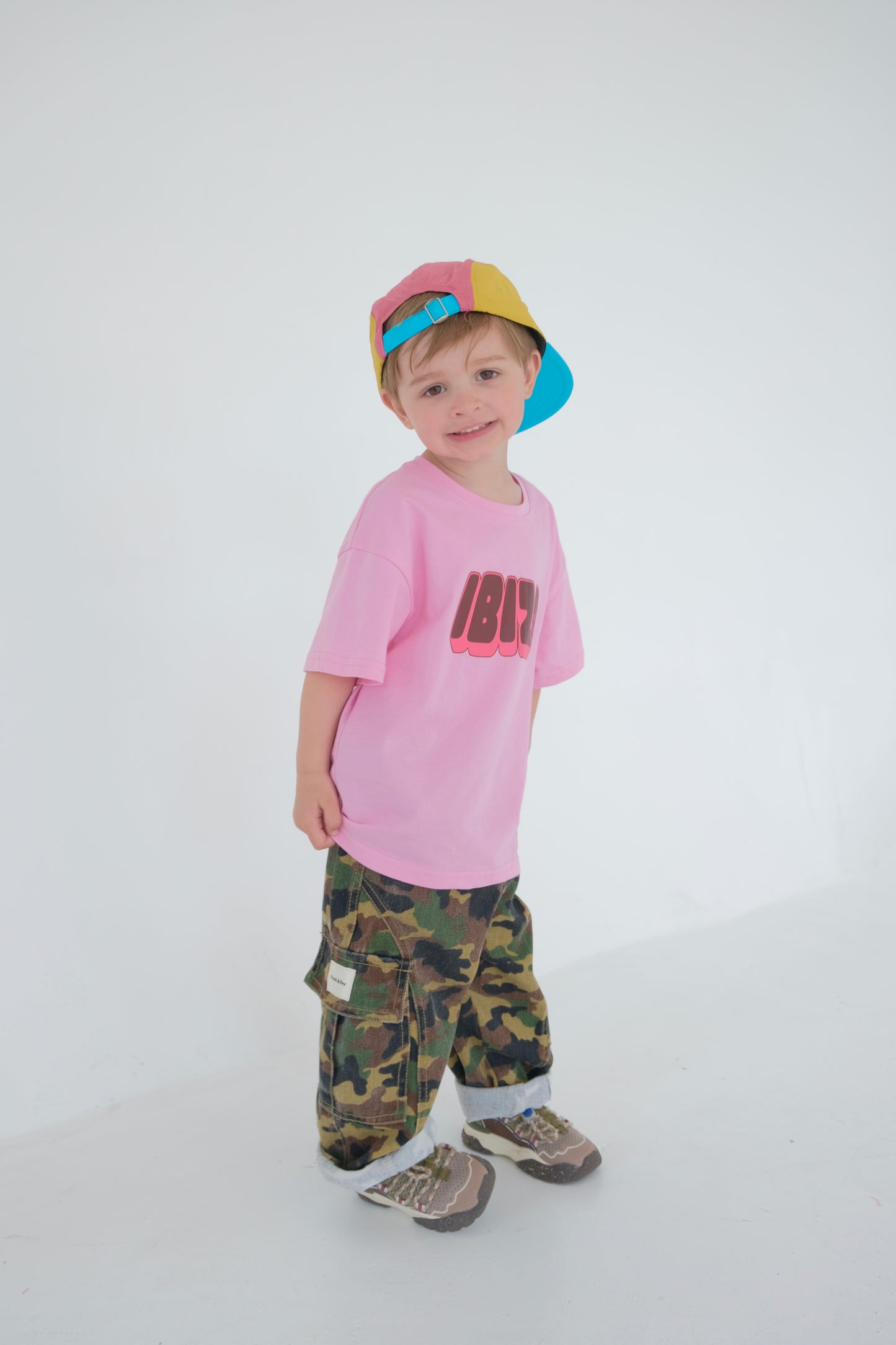 Camo Denim Cargo Trousers