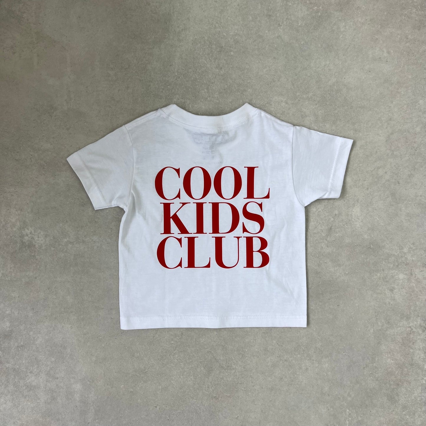 Cool Kids Club T-shirt White