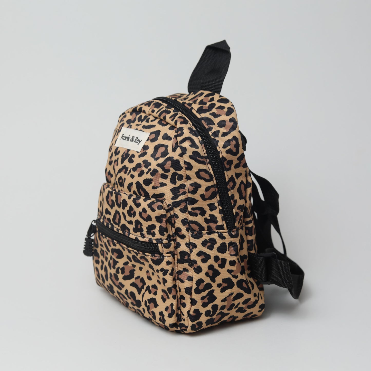 Leopard Print Mini Backpack