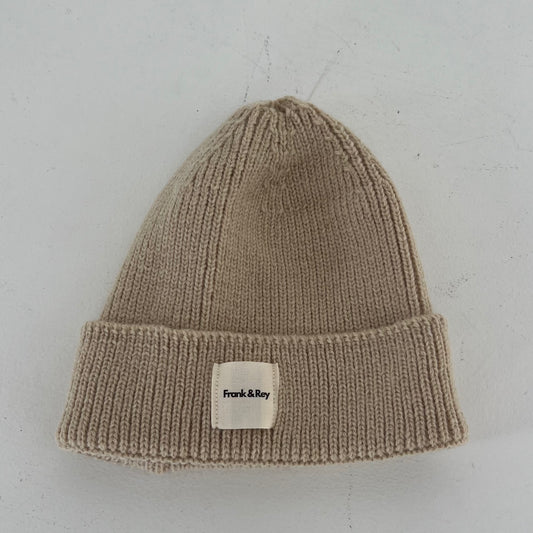Lux knit beanie - CREAM