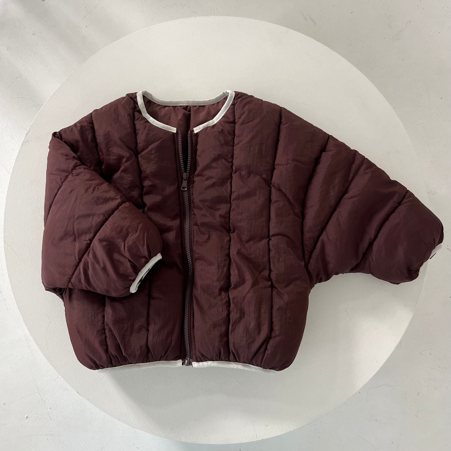 Iconic Bomber - Burgundy