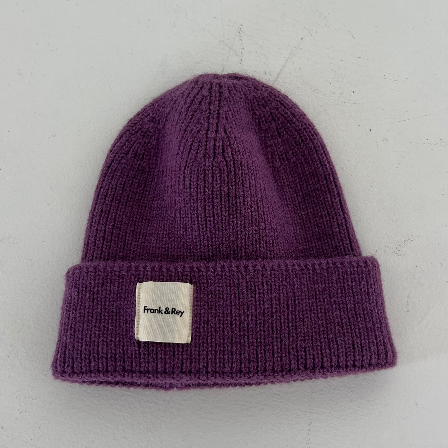 Lux knit beanie - PURPLE