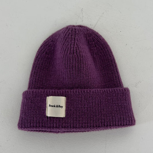 Lux knit beanie - PURPLE
