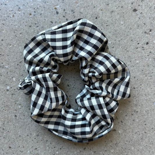 Gingham Scrunchie