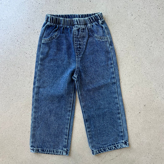 Mid Wash Straight 90’s Jeans