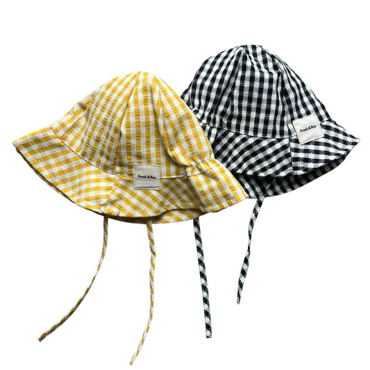 Gingham Baby Bucket Hat