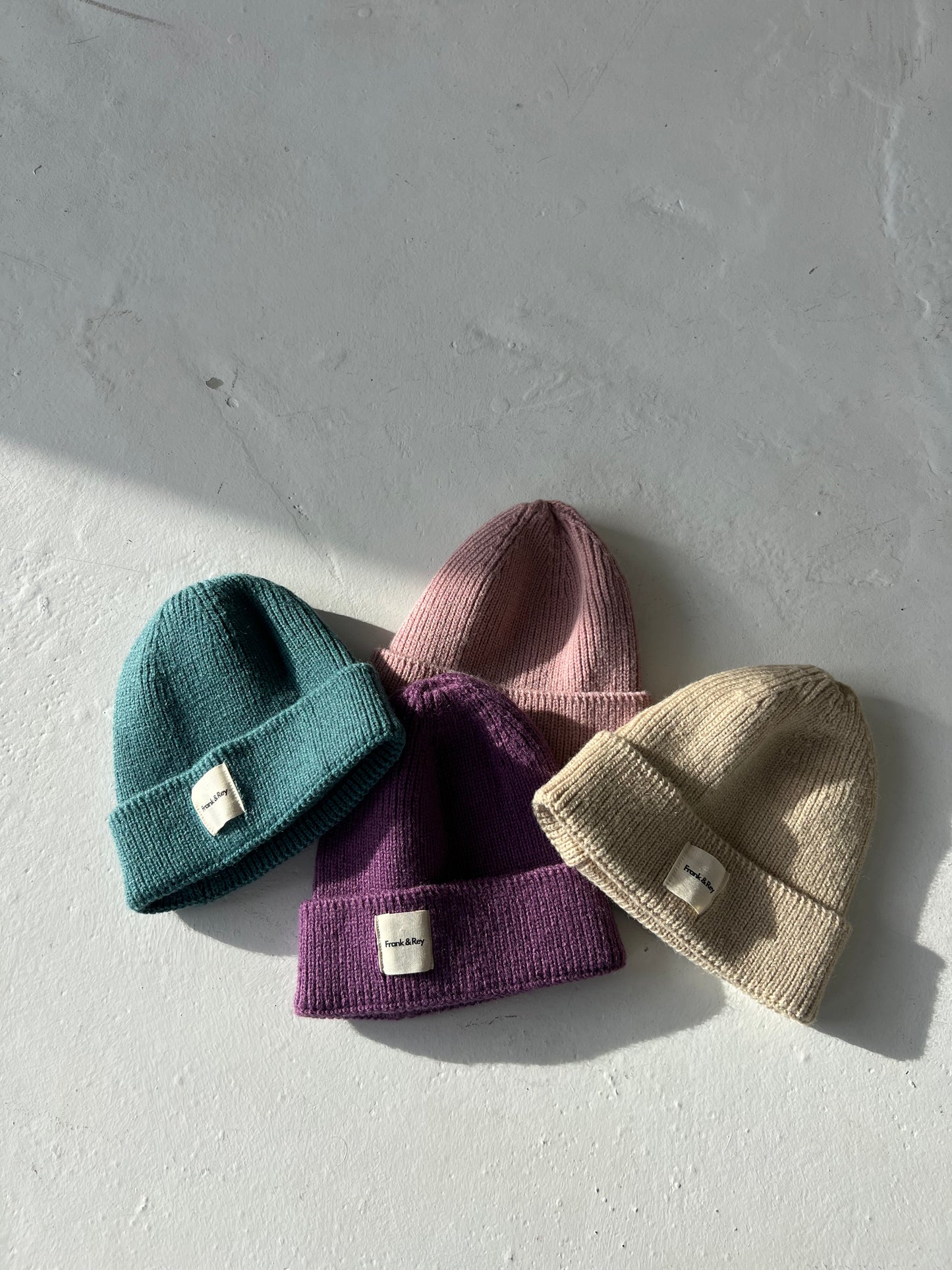Lux knit beanie - TEAL