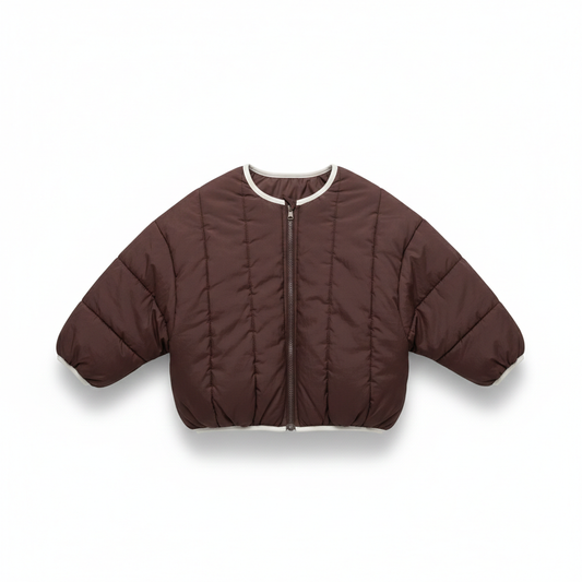 Iconic Bomber - Burgundy